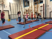 gymclub en haloweenclub bij de puppies